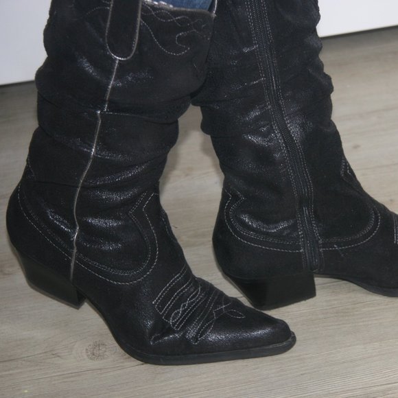 Anne Michell Cowboy Boots - Picture 1 of 8